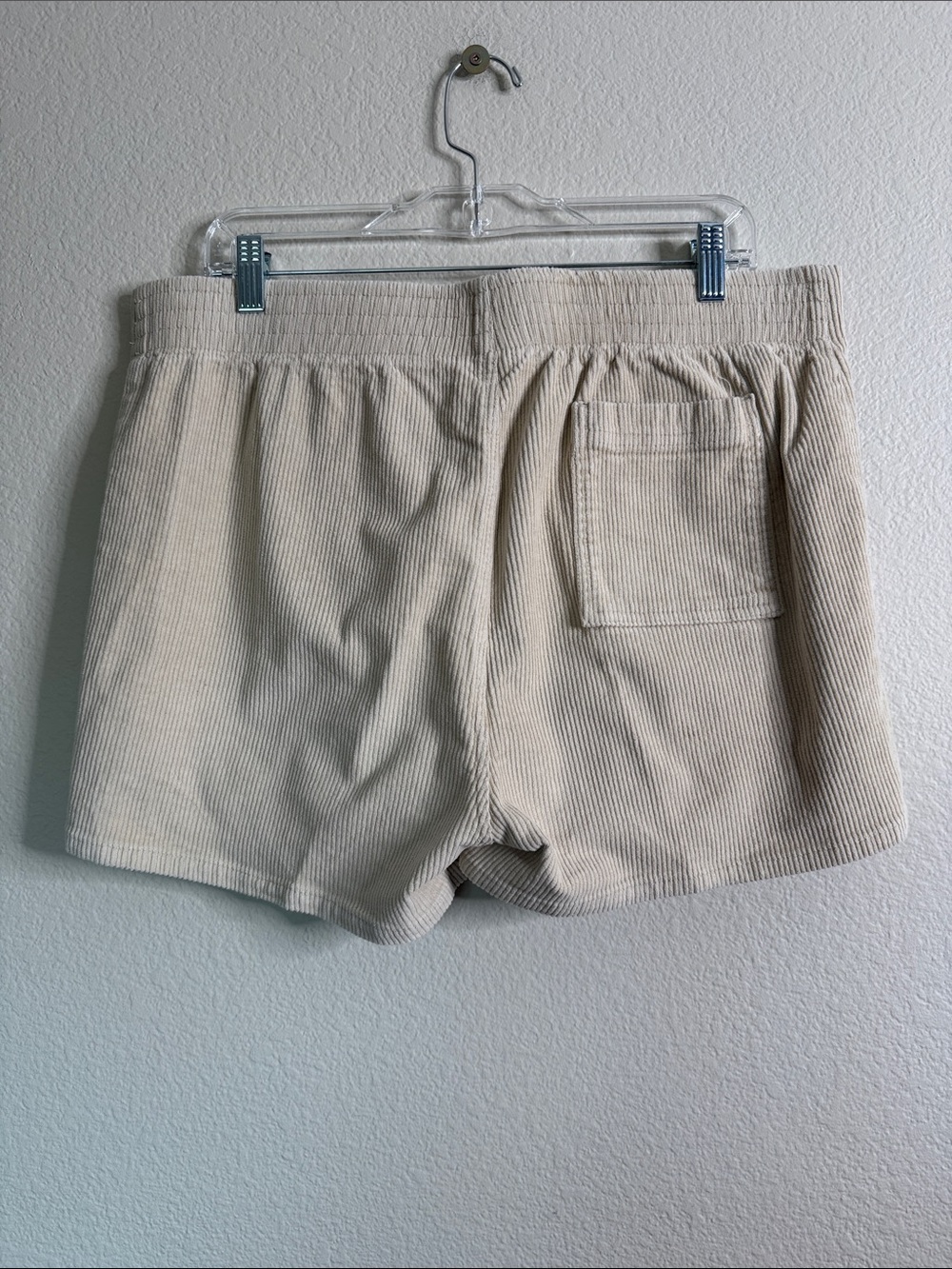 Hammies Corduroy Mens Shorts Men’s Size 38 Cream Euc — image 4 of 5